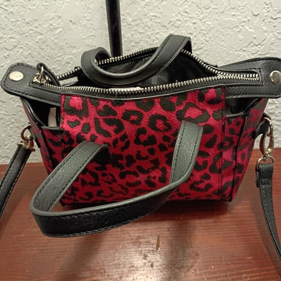 Pink and black leopard print y2k purse - Picture 5 of 8